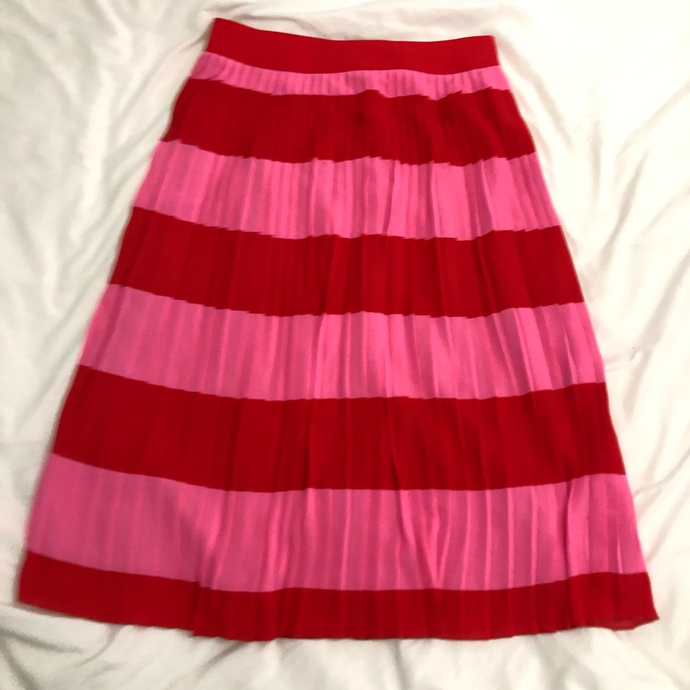 J.CREW Pleated Midi Skirt